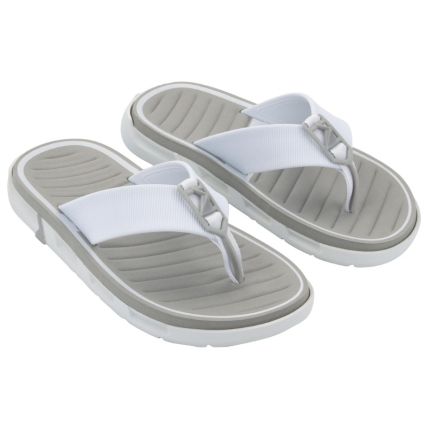 Chinelo Masculino Rider R Feat - 12558 - Branco/branco/cinza - Atacado
