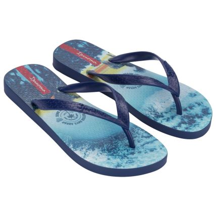 Chinelo Masculino Ipanema Urbana - 25373 - Azul/azul/vermelho - Atacado