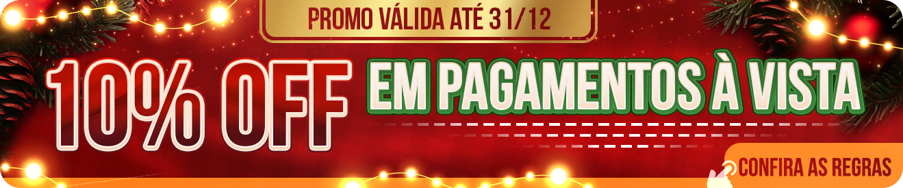 10% OFF à vista - Atacado