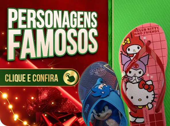 Personagens Famosos- Atacado