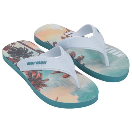 Chinelo Masculino Mormaii Tropical Grafics - 10591 - Verde/branco - Atacado