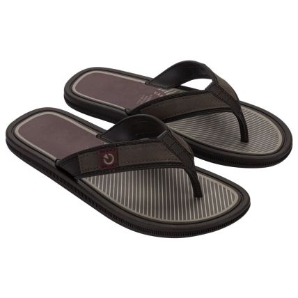 Chinelo Masculino Cartago Maiorca Essencial - 11326 - Marrom/bordo/bege - Atacado
