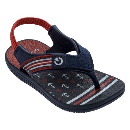 Chinelo Baby Cartago Dakar Plus - 11493 - Azul/azul/vermelho - Atacado