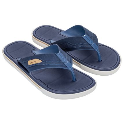 Chinelo Masculino Rider Spin - 11772 - Bege/azul/amarelo - Atacado