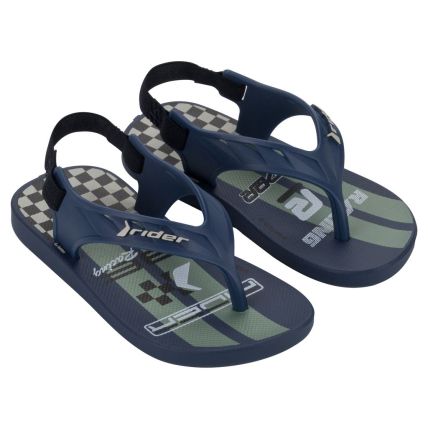 Chinelo Baby Rider Street Fun - 11810 - Azul/azul/verde - Atacado