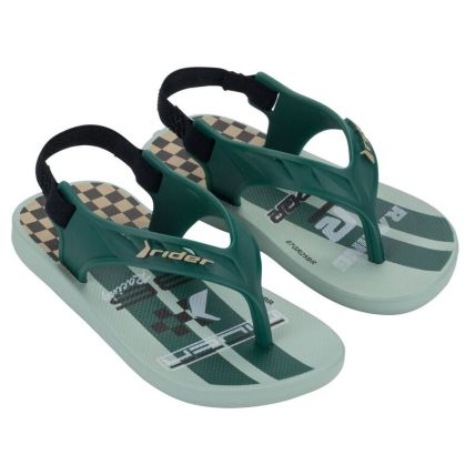 Chinelo Baby Rider Street Fun - 11810 - Verde/verde/preto - Atacado