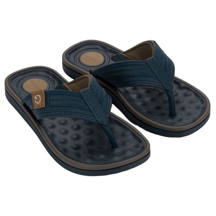 Chinelo Infantil Cartago Alabama - 11858 - Azul/marrom/castor - Atacado