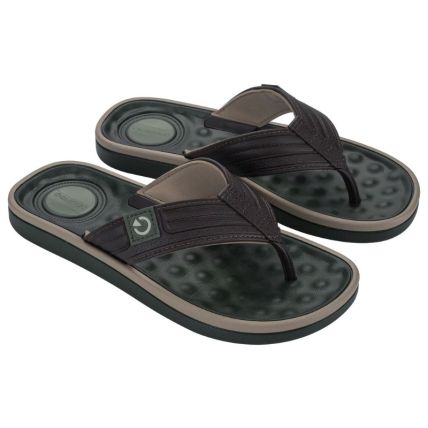 Chinelo Masculino Cartago Alabama - 11859 - Verde/marrom/bege - Atacado