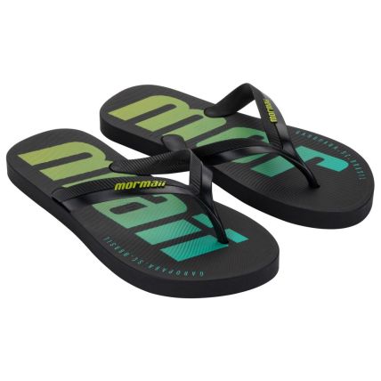 Chinelo Masculino Mormaii Tropical - 11936 - Preto/preto/verde - Atacado