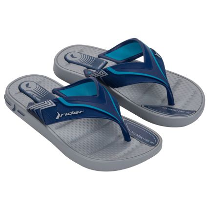Chinelo Infantil Rider Sprint - 12033 - Cinza/azul - Atacado