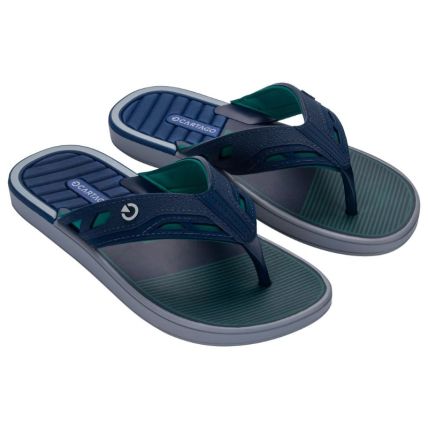 Chinelo Masculino Cartago Dallas - 12158 - Cinza/azul/verde - Atacado
