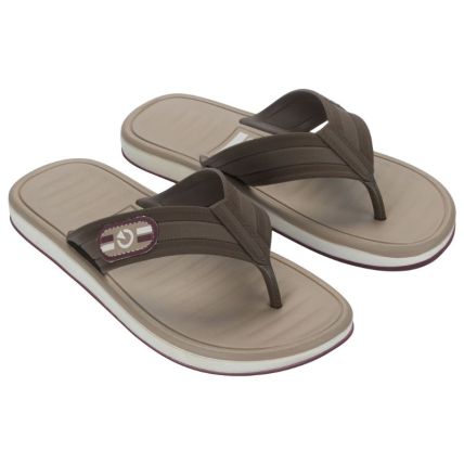 Chinelo Masculino Cartago Paris Ii - 12214 - Bege/marrom - Atacado