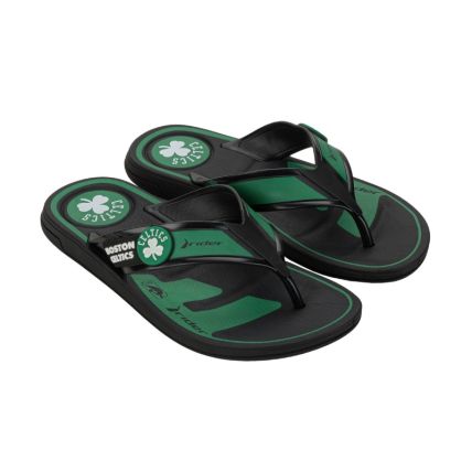 Chinelo Masculino Rider Start Nba - 12245 - Preto/preto/verde - Atacado