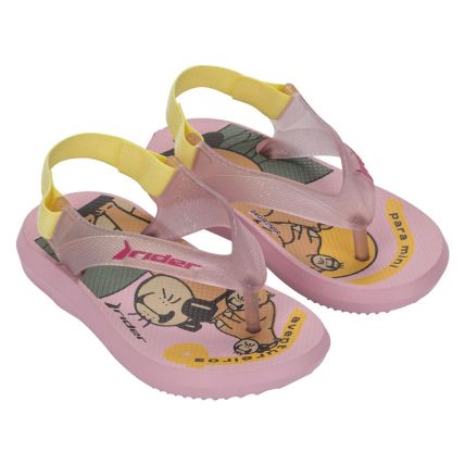 Sandalia Baby Rider R1 Iii - 12295 - Rosa/rosa Glitter - Atacado