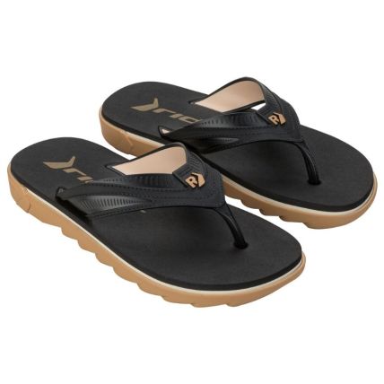 Chinelo Masculino Rider Rw Plus - 12425 - Bege/preto - Atacado