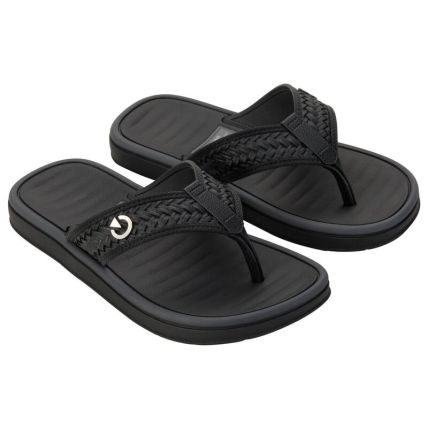 Chinelo Infantil Cartago Coimbra - 12460 - Preto/preto/grafite - Atacado