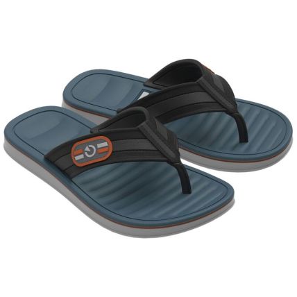 Chinelo Infantil Cartago Paris Ii - 12468 - Bege/azul - Atacado