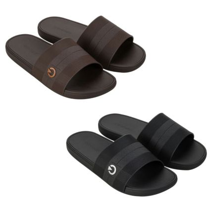 Chinelo Slide Masculino Cartago Atlanta - 12479 - Cores Diversas - Atacado