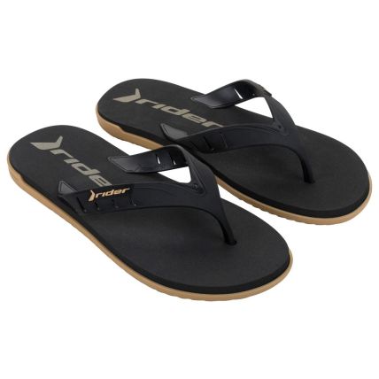 Chinelo Masculino Rider Rw Ii - 12480 - Bege/preto - Atacado