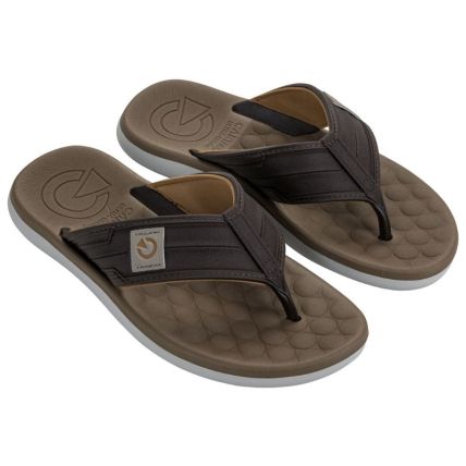 Chinelo Masculino Cartago Sintra - 12482 - Cinza/marrom - Atacado