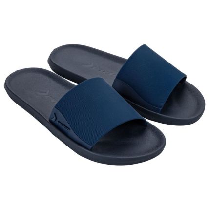 Chinelo Slide Masculino Rider Feel - 12491 - Azul/azul - Atacado
