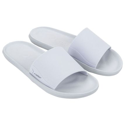 Chinelo Slide Masculino Rider Feel - 12491 - Branco/branco - Atacado
