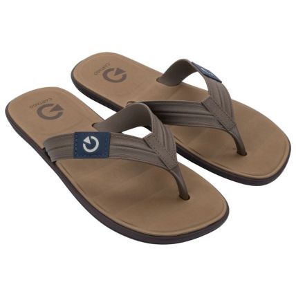 Chinelo Masculino Cartago Aspen - 12516 - Marrom/marrom/azul - Atacado