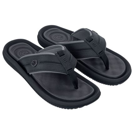  Chinemo Masculino Cartago Fiji Vi - 12525 - Preto/preto/cinza - Atacado 