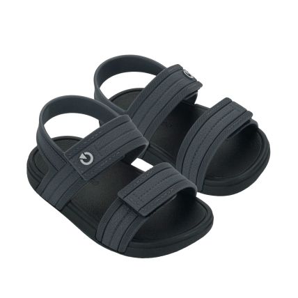 Sandalia Baby Cartago Atlanta - 12541 - Preto/basalto - Atacado