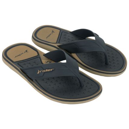 Chinelo Masculino Rider Weekend - 12544 - Bege/cinza - Atacado