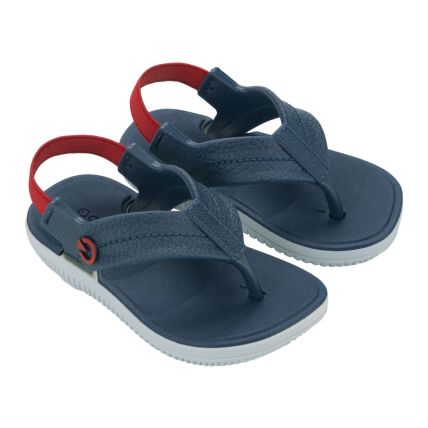 Sandalia Baby Cartago Aspen - 12584 - Branco/azul/vermelho - Atacado