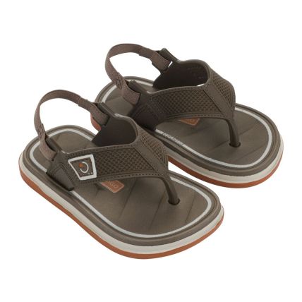 Sandalia Baby Cartago Malaga Sport Ii - 12585 - Bege/marrom/laranja - Atacado