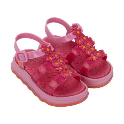 Sandalia Baby Zaxynina Garden - 19224 - Rosa Dalia - Atacado