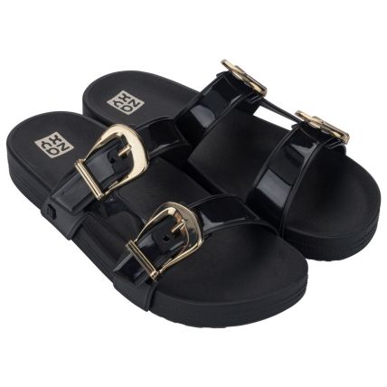Chinelo Slide Feminino Zaxy Flash Ii - 19225 - Preto - Atacado