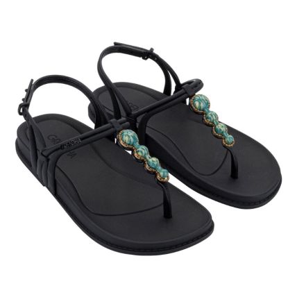 Sandalia Feminina Grendha Magnifica - 19288 - Preto - Atacado