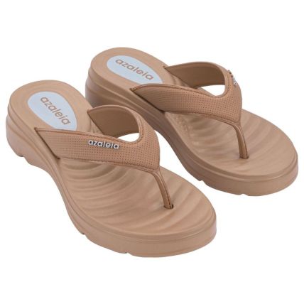 Tamanco Feminino Azaleia Eli - 19301 - Marrom Mocca - Atacado