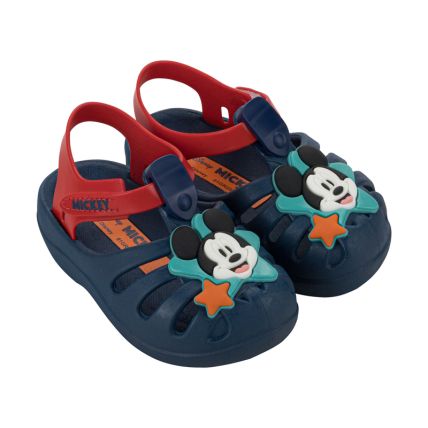 Sandalia Baby Disney Magic - 22303 - Azul/vermelho - Atacado
