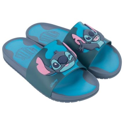  Chinelo Gáspea Infantil Disney Mania - 22994 - Azul/azul - Atacado