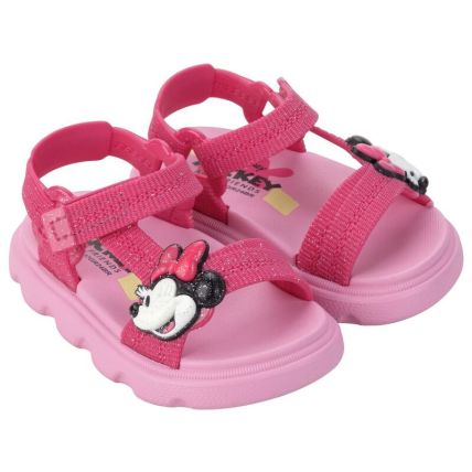 Sandalia Baby Disney Easy - 23160 - Rosa/rosa - Atacado