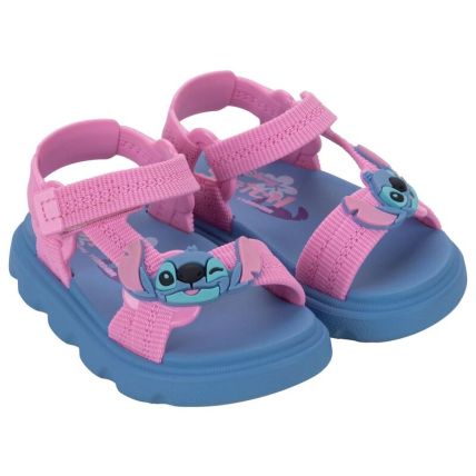 Sandalia Baby Disney Easy - 23160 - Azul/rosa - Atacado