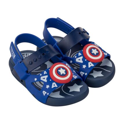 Sandalia Baby Marvel United - 27173 - Azul/azul - Atacado