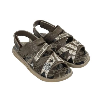 Sandalia Infantil Jurassic Super Mask - 23251 - Bege/marrom - Atacado