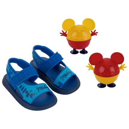 Sandalia Baby Disney Lunch Time - 23271 - Azul Escuro/azul - Atacado