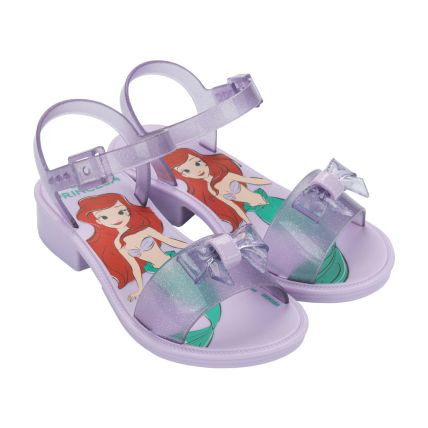 Sandalia Infaltil Disney Royal - 23297 - Lilas/lilas Glitter - Atacado