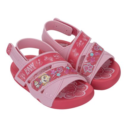 Sandalia Baby Patrulha Canina Descoberta - 23364 - Rosa/rosa - Atacado