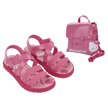 Sandalia Infantil Hello Kitty Sweet Bag - 23431 - Rosa/rosa Medio - Atacado