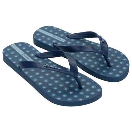 Chinelo Feminino Ipanema Happy - 25279 - Azul/azul - Atacado
