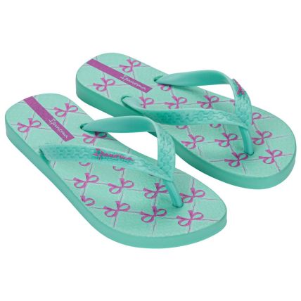 Chinelo Feminino Ipanema Happy - 25279 - Verde/verde/lilas - Atacado