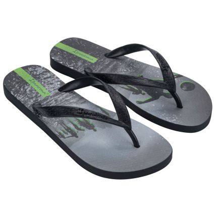 Chinelo Masculino Ipanema Urbana - 25373 - Preto/preto/cinza - Atacado