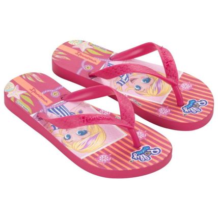 Chinelo Infantil Ipanema Polly E Max Steel - 26048 - Rosa/rosa Medio - Atacado